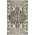 thumbnail image 1 of SAFAVIEH Wyndham Louise Medallion Wool Area Rug, Ivory/Brown, 2'6" x 4', 1 of 10