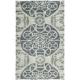 thumbnail image 1 of SAFAVIEH Wyndham Louise Medallion Wool Area Rug, Silver/Blue, 2'6" x 4', 1 of 9