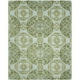 thumbnail image 1 of SAFAVIEH Wyndham Louise Medallion Wool Area Rug, Turquoise/Green, 7' x 7' Round, 1 of 8