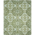 thumbnail image 1 of SAFAVIEH Wyndham Louise Medallion Wool Area Rug, Turquoise/Green, 8' x 10', 1 of 10