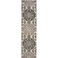thumbnail image 1 of SAFAVIEH Wyndham Louise Medallion Wool Runner Rug, Ivory/Brown, 2'3" x 7', 1 of 10