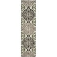 thumbnail image 1 of SAFAVIEH Wyndham Louise Medallion Wool Runner Rug, Ivory/Brown, 2'3" x 9', 1 of 10