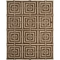 thumbnail image 1 of SAFAVIEH Wyndham Major Geometric Wool Area Rug, Brown, 4' x 6', 1 of 10