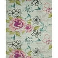 thumbnail image 1 of SAFAVIEH Wyndham Mira Floral Rose Wool Area Rug, Blue/Multi, 4' x 6', 1 of 9