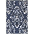 thumbnail image 1 of SAFAVIEH Wyndham Pompeii Damask Wool Area Rug, Dark Grey/Ivory, 5' x 8', 1 of 10