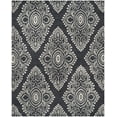 thumbnail image 1 of SAFAVIEH Wyndham Pompeii Damask Wool Area Rug, Dark Grey/Ivory, 8' x 10', 1 of 8