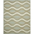 thumbnail image 1 of SAFAVIEH Wyndham Victoria Wavy Chevron Wool Area Rug, Blue/Multi, 8' x 10', 1 of 10