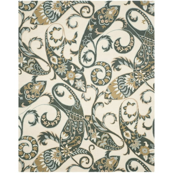 SAFAVIEH Wyndham WYD377C Handmade Ivory / Multi Rug