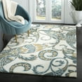 thumbnail image 1 of Safavieh Wyndham Dulcibella Floral Wool Area Rug, Ivory/Multi, 4' x 6', 1 of 8