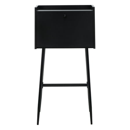 SAFAVIEH Xander Modern Secretary Writing Desk, Black