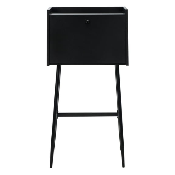 SAFAVIEH Xander Modern Secretary Writing Desk, Black