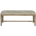 thumbnail image 1 of SAFAVIEH Zambia Bench Grey Zebra, 1 of 4