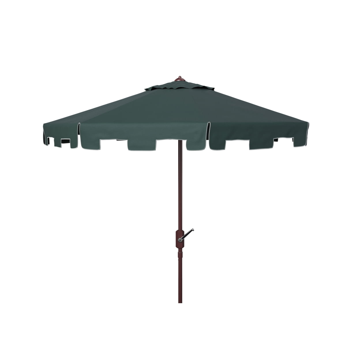 Zimmerman 11-Foot Dark Green Aluminum Market Umbrella