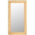 thumbnail image 1 of SAFAVIEH Zoelle 29.72" x 54.9" Natural Natural Wall Mirror, 1 of 6