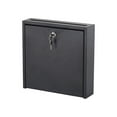 thumbnail image 1 of SAFCO Products 4258BL 12 x 12 x 3 in. Wall-Mountable Interoffice Mailbox, Black, 1 of 9