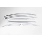 SAFE Chrome Window Visor Sun Rain Vent Guard 6p for 2016-2019 Sorento