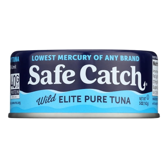SAFECATCH - Sustainably Caught Wild Tuna Steaks - 5 Oz, Case of 12
