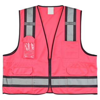 Pink Safety Vest - Bunzl Processor Division