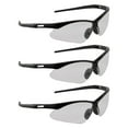 thumbnail image 1 of SAFEGEAR Clear Safety Glasses 3-pk. - Scratch Resistant Safety Glasses - Black Frame & Black Rubber Ends for Comfort Around Ears - ANSI Z87.1 Compliant, UV Protection, Lightweight, 1 of 2