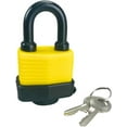 thumbnail image 1 of SAFEGUARD 1-1/8" Short Shank Waterproof Laminated Padlock  Heavy Duty Outdoor Lock with Rust-Proof Protection and Weatherproof Cover for Maximum Security, 1 of 2