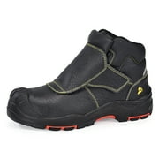 SAFETOE Welding Boots for Men Composite Toe Safety Boots Fire Resistant Welding Boot 300 Heat Resistant Welder Working Boots