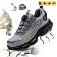 thumbnail image 1 of SAFETREK Steel Toe Shoes Sneakers For Men Indestructible work Shoes Puncture Proof Lightweight Comfortable Industrial Slip On Safety Shoes All Seasons, 1 of 11