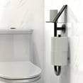 thumbnail image 1 of SAFETY+BEAUTY 3-in-1 Stainless Steel Double Toilet Paper Holder with Grab Bar and Top Shelf for Wet Wipes, Napkins, Phone, Pad, 1 of 6