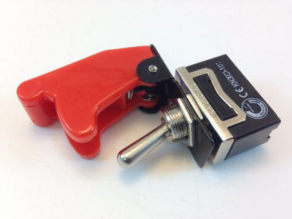 SAFETY TOGGLE SWITCH ON/OFF SPST 20 AMP WITH POSITION SWITCH COVER ...