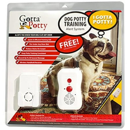 SAFETY VISION Gotta Potty Wireless Dog Training Clicker with Voice Recorder, 5 lbs