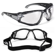SAFEYEAR Anti Fog Clear Safety Glasses For Work,With Scratch Resistant,UV 400,Impact Resistant.ANSI Z87.1 Tested Protective Goggles- For DIY, Lab Chemistry, Cycling Sports Glasses Three Colors