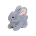 thumbnail image 1 of SAFEYMOM 6IN Hopping Rabbit Interactive Electronic Pet Plush Bunny Toy with Sounds and Movements Animated Walking Wiggle Ears Twitch Nose Easter Gifts for Easter Birthday, 1 of 13