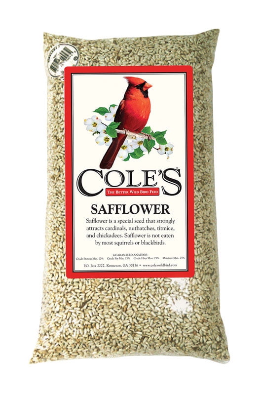 Cole's Safflower Bird Seed 10# (Pack of 1)