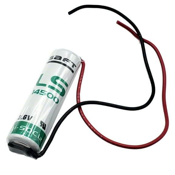 SAFT LS14500_WIRE AA 3.6V 2600mAh Lithium Battery Compatible with Tadiran