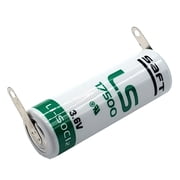 SAFT LS17500 W TABS A 3.6V Lithium Thionyl Chloride Battery