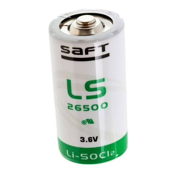 SAFT LS26500BA C Battery 3.6V 7700mAh Lithium Cell