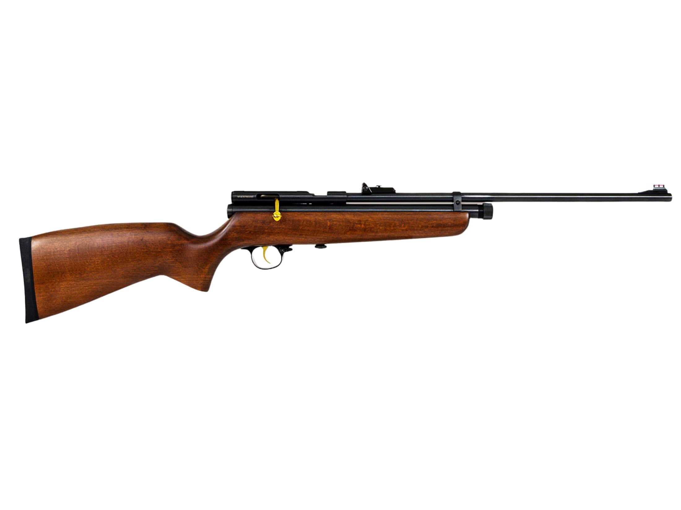 Beeman QB78D-22 Deluxe .22 Bolt Action CO2 Rifle, Fiber Optic Sights