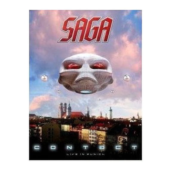 SAGA-CONTACT-LIVE IN MUNICH (DVD/2 DISC/2 CD)-NLA !
