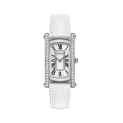 Square Watches for Women SAGA Classic Ladies Bracelet Watch, Quartz, White Square Dial, Silver Stainless Steel Band, Minimalist Design, Gift for Women