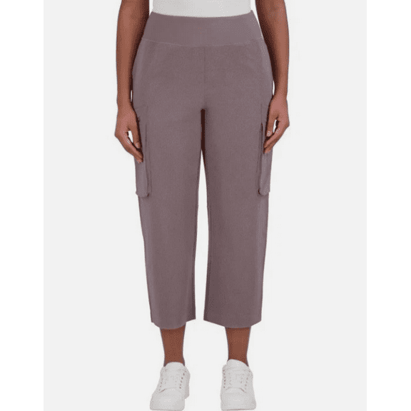 SAGE Collective Women's Cargo Pant Gray Medium