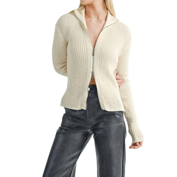 Sage The Label Tori Ribbed Cardigan