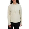 thumbnail image 1 of SAGE Women's Lightweight Hoodie, Long Sleeve, Tan, Large, 1 of 6