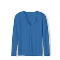 thumbnail image 1 of SAGEFINDS Caroline Cardigan and Shell Twinset | Women’s Button Down Sweater and Tank Top Set | Soft Knit | Long Sleeve | Clear Blue Medium Tall, 1 of 8