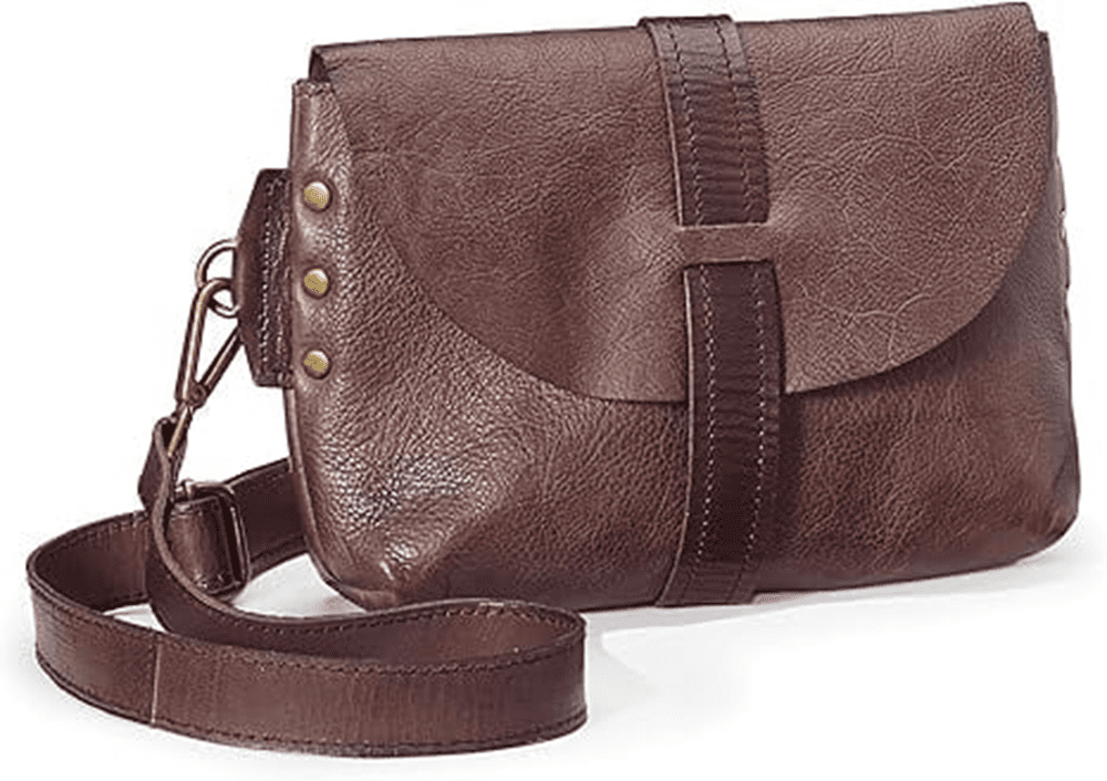SAGEFINDS Convertible Genuine Leather Bag for Women, Fashion Waist Belt Purse, Bum Hip Fanny Pack, Shoulder Bag, Crossbody Sling, Adjustable Strap