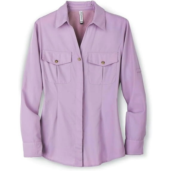 SAGEFINDS Women's Ultimate Sun Protection Shirt - UPF 30+, Travel Top, Roll-Tab Long Sleeves - Small
