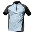 thumbnail image 1 of SAGH Pullover Golf Jacket Men Weather-Resistant Quarter Zip Athletic Tee Sun Shirts for Men Bule2 XXXL, 1 of 5