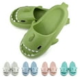 thumbnail image 1 of SAGUARO Cloud Shark Slides for Kids Cute Cartoon Slippers Shower Sandals, 1 of 7