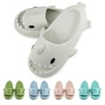 thumbnail image 1 of SAGUARO Cloud Shark Slides for Kids Cute Cartoon Slippers Shower Sandals, 1 of 7