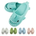 thumbnail image 1 of SAGUARO Cloud Shark Slides for Kids Cute Cartoon Slippers Shower Sandals, 1 of 7