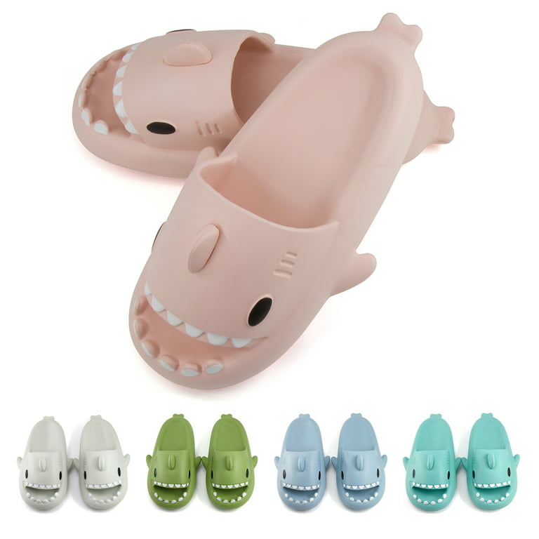 SAGUARO Cloud Shark Slides for Kids Cute Cartoon Slippers Shower Sandals 