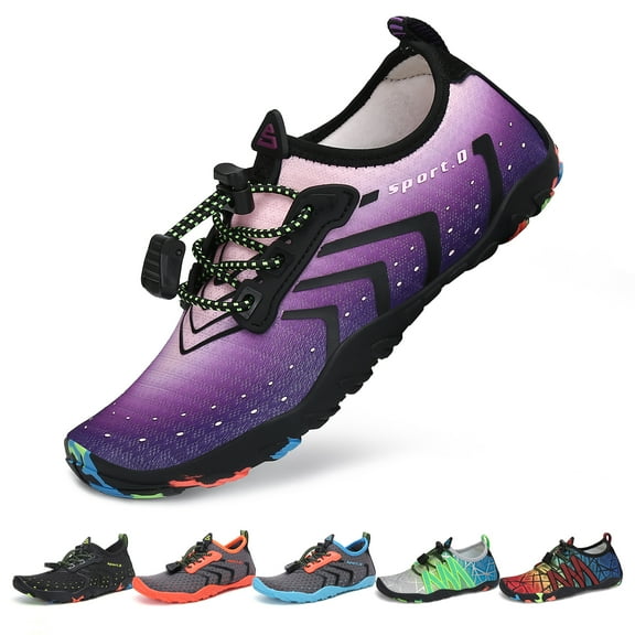 SAGUARO Water Shoes for Kids Boys Girls Aqua Swim Pool Shoes